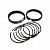 Кольцо поршневое (комплект) C6121 (nominal) (1006694, 1006695, 6i0499) 18 шт 6I0499/1006695/1006694