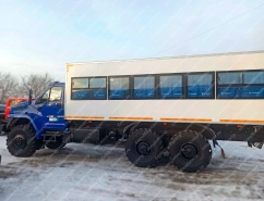 Отгрузка вахтового автобуса Урал NEXT 4320-6952-72Е5Г38