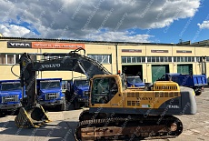 Отгрузка экскаватора VOLVO EC460Blc